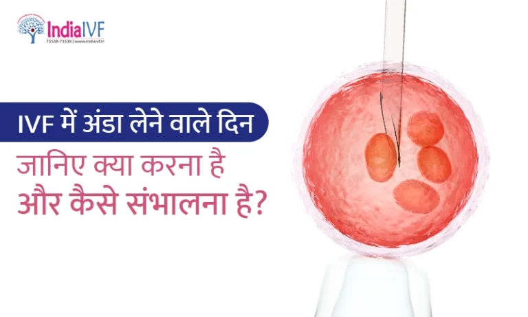 IVF में अंडा लेने वाले दिन जानिए क्या करना है और कैसे संभालना है