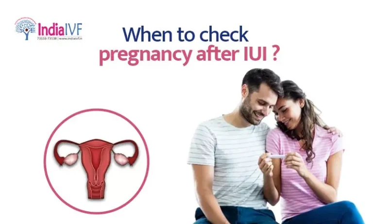 When to check pregnancy after IUI
