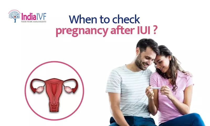When to check pregnancy after IUI