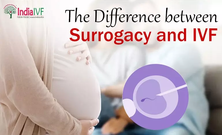 Difference between Surrogacy and IVF