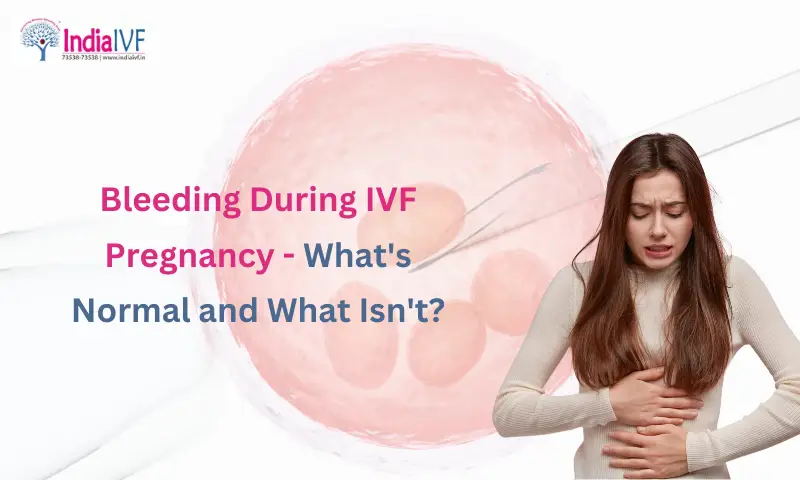 Bleeding During IVF Pregnancy- What’s Normal and What Isn’t?